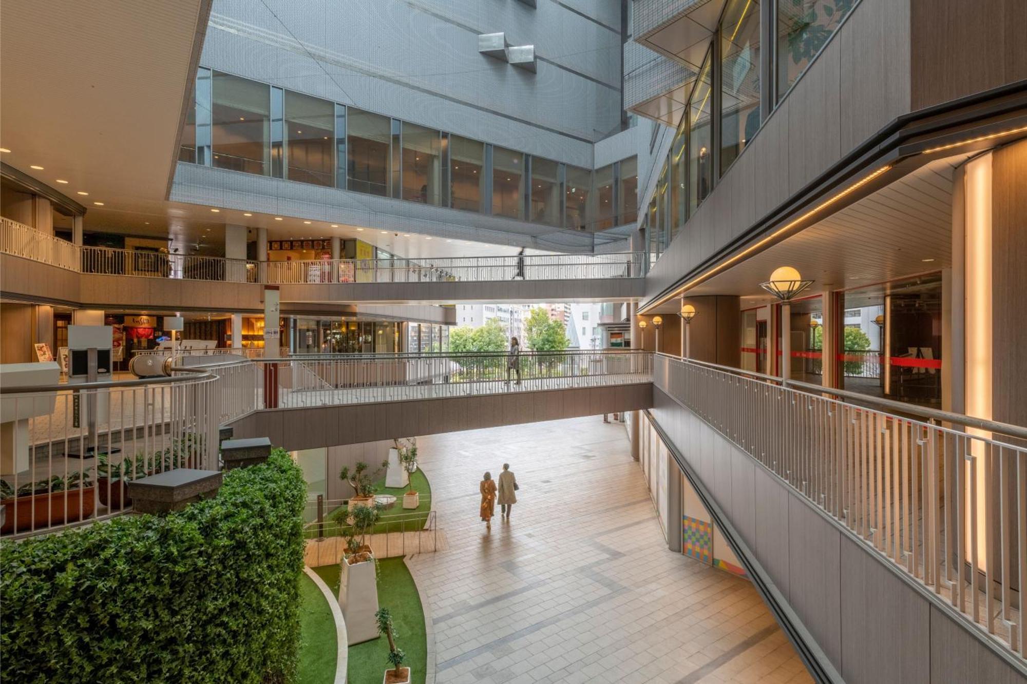 فندق آنا كراون بلازا كوبي كوبه المظهر الخارجي الصورة The atrium of the new building